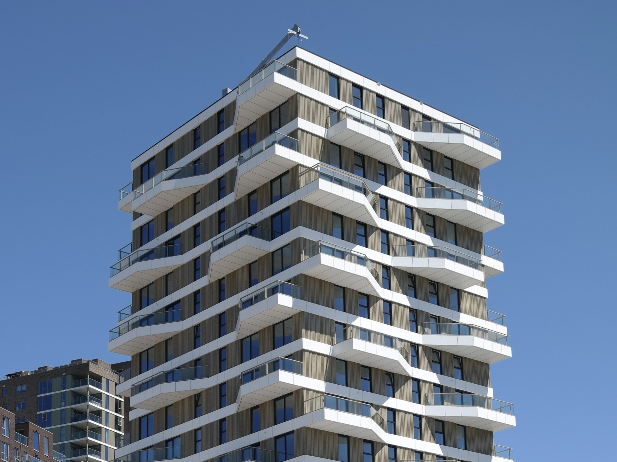 Slimme ritzscreens voor nieuwbouw appartementen in Almere